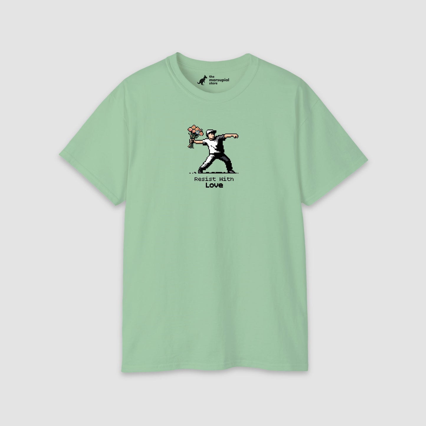 Resist With Love Terry Tshirt