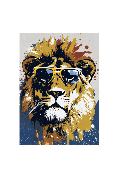 Lion with Sunglasses